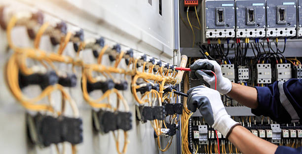 Professional Electrician technician working in Salem, VA